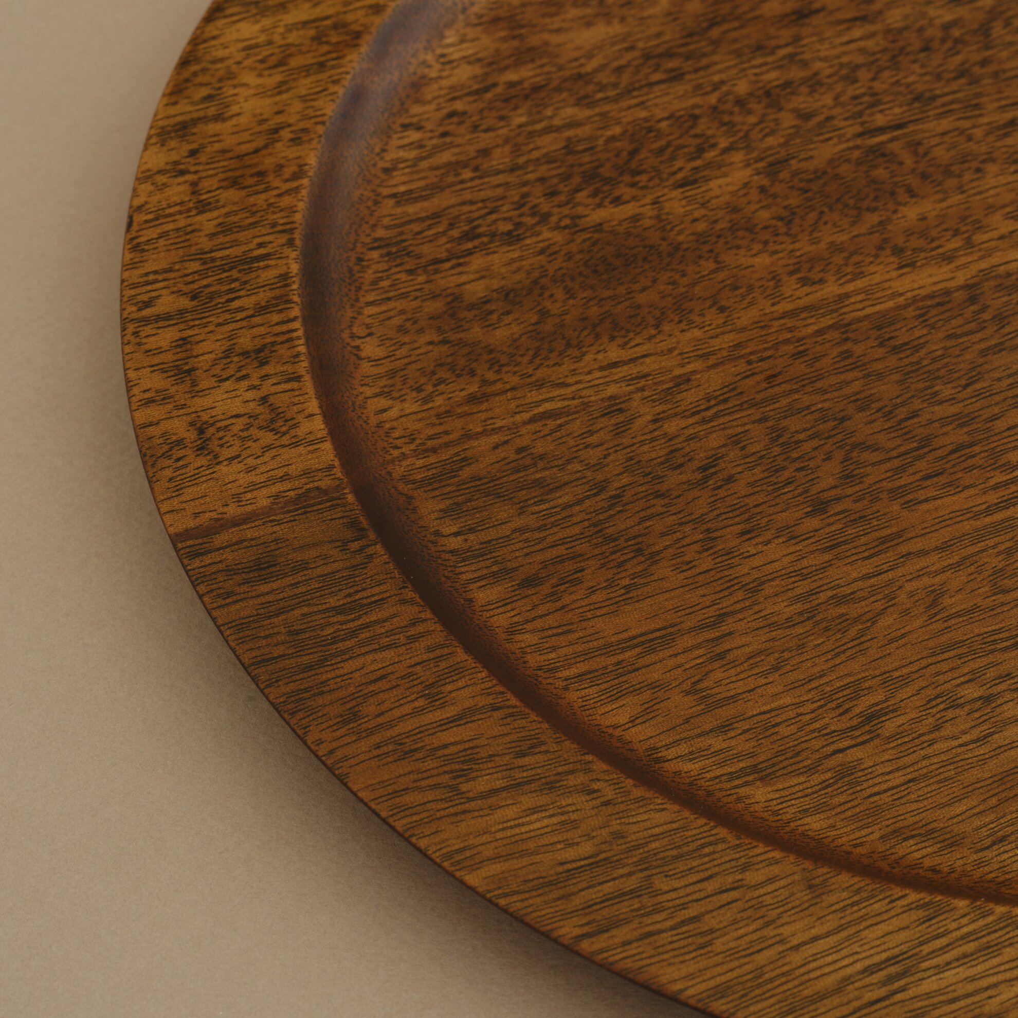 Mahogany Plate