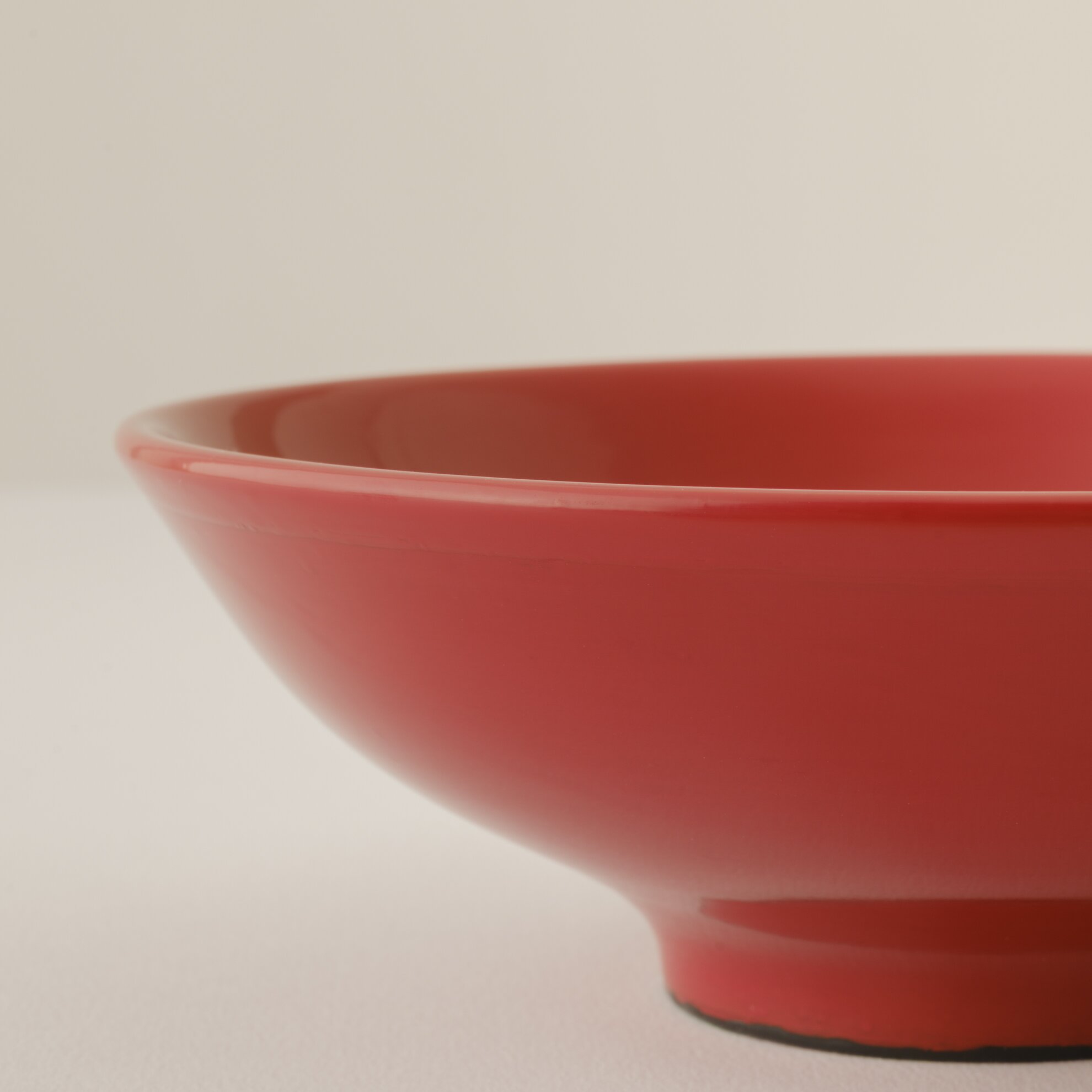 Red Lacquer Bowl